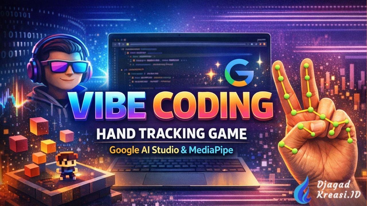 Vibe Coding: Membuat Game Hand Tracking dengan Google AI Studio dan MediaPipe